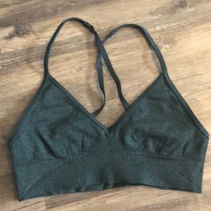 Lululemon sports bra with v-neck